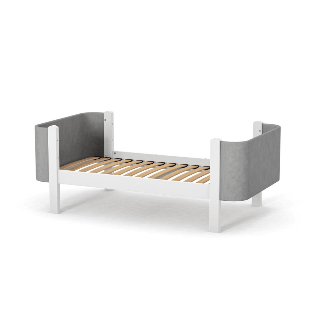 Postel pro Teenagery Zukko Soft 160 Gekko Kids, Šedá / Bílá